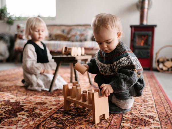 Wooden Story Pound A Peg