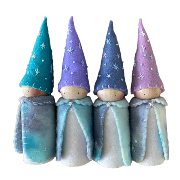 Felt King Winter Gnome