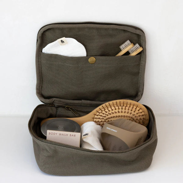 Seed & Sprout Toiletry Bag 3.3L-Olive