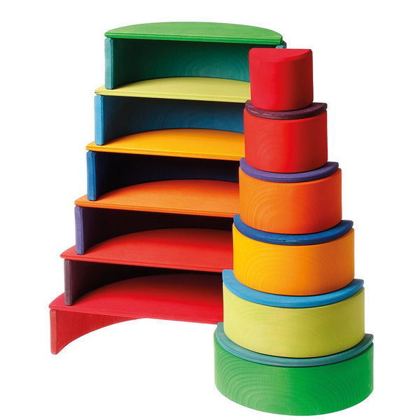 Grimm's Rainbow Large Semi Circles