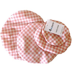 4MyEarth Food Cover Set Gingham