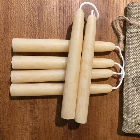 Baumkerzen Beeswax Tapered Candles