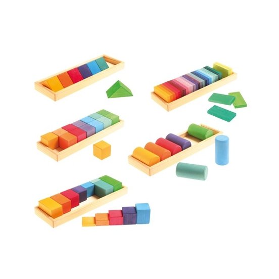 Grimm's Building Set, Shapes & Colours