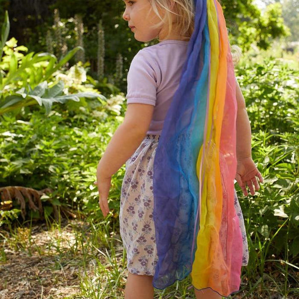 Sarah's Silks Veil Rainbow Lavender