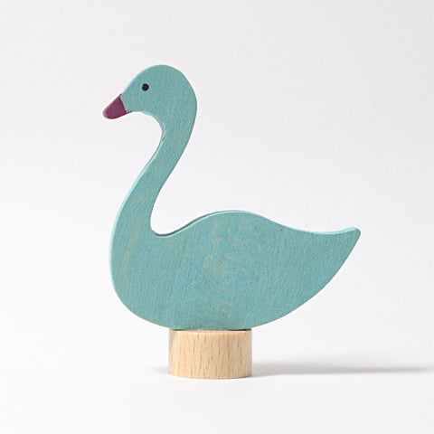 Grimm's Candle Holder Decoration-Swan