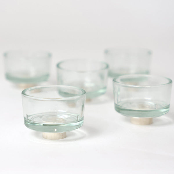 Grimm's Tealight Glass Holders 5 Piece