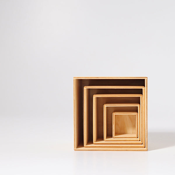 Grimm's Natural Stacking Boxes Small