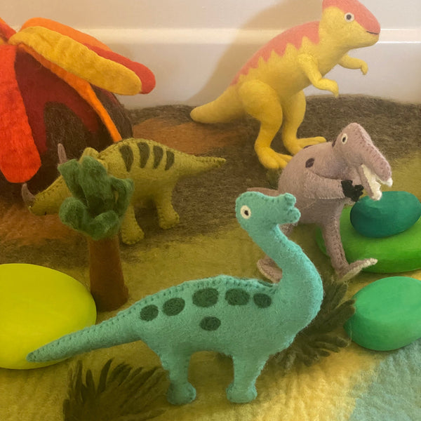 Small World Play-Dinosaur Volcano Pack