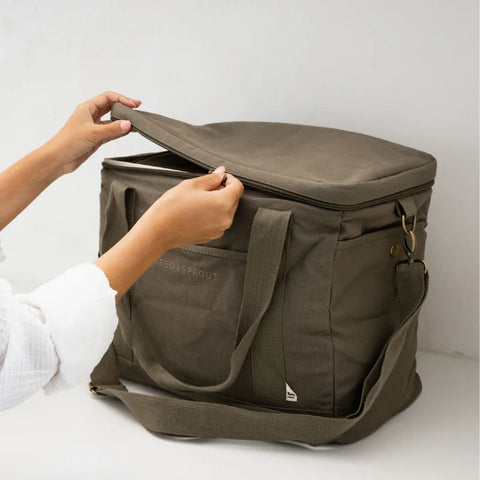 Seed & Sprout Insulated Cooler Bag 28L-Olive