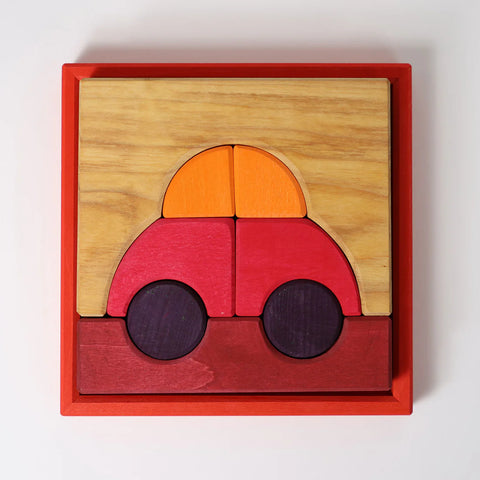 Grimm's Building Set Red