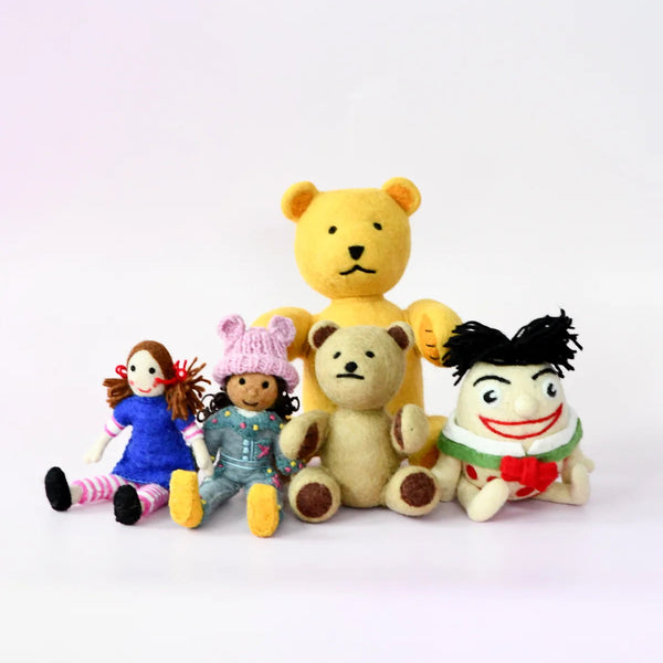 Felt ABC PLAY SCHOOL-Little Ted Toy