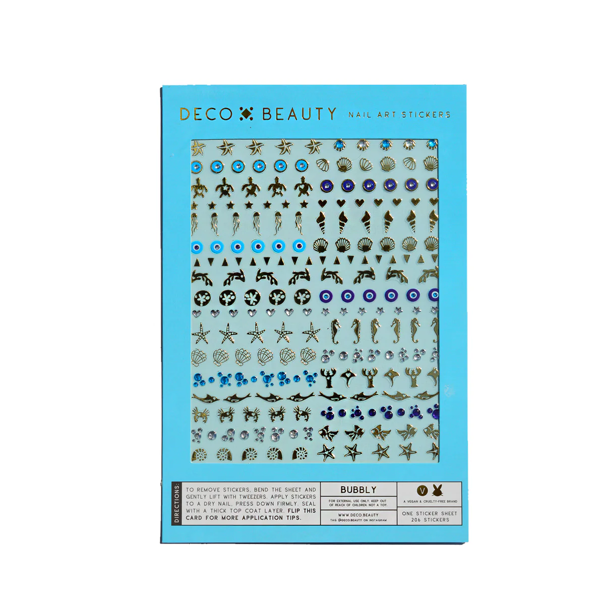 Deco Beauty Nail Stickers-Bubbly