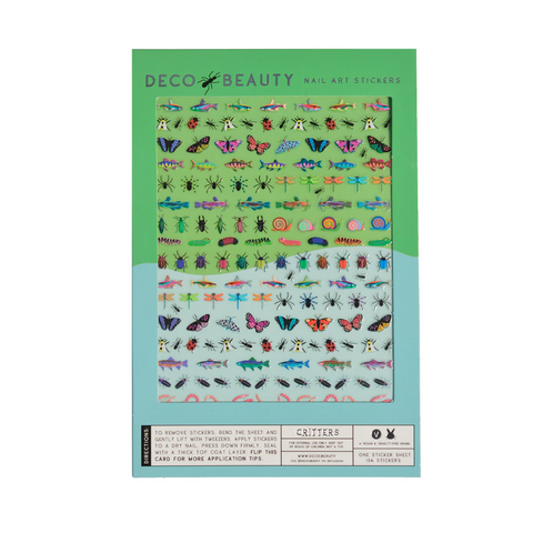Deco Beauty Nail Stickers-Critters