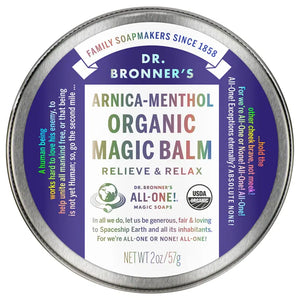 Dr Bronners Arnica-Menthol Organic Magic Balm