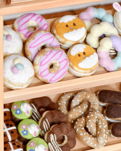 Felt Easter Donuts Set of 3