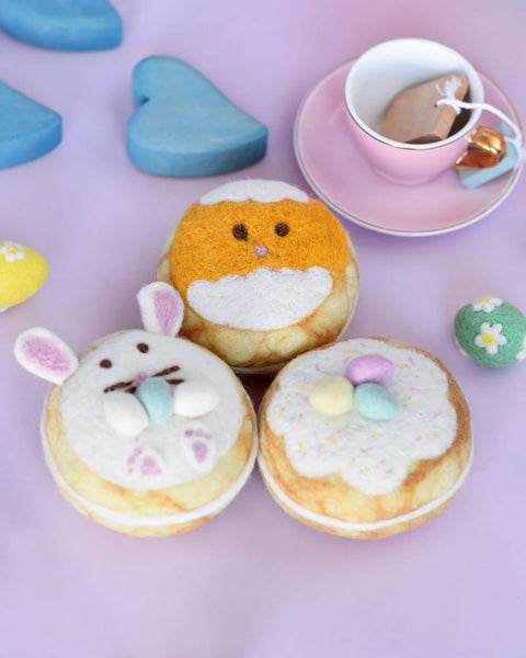 Felt Easter Donuts Set of 3