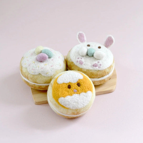 Felt Easter Donuts Set of 3