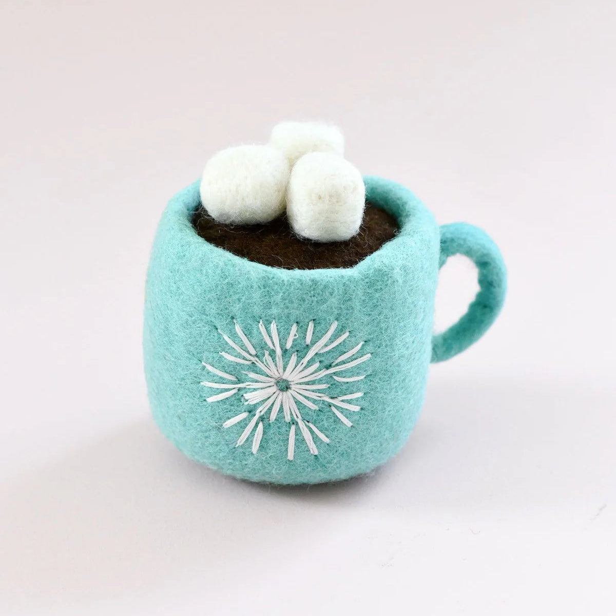 Felt Hot Chocolate Witch Marshmallows-Blue