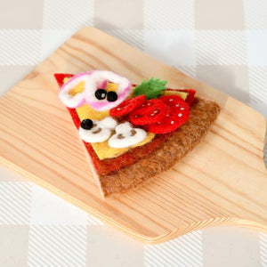 Felt Pizza-Mushroom