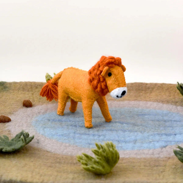 Felt Lion