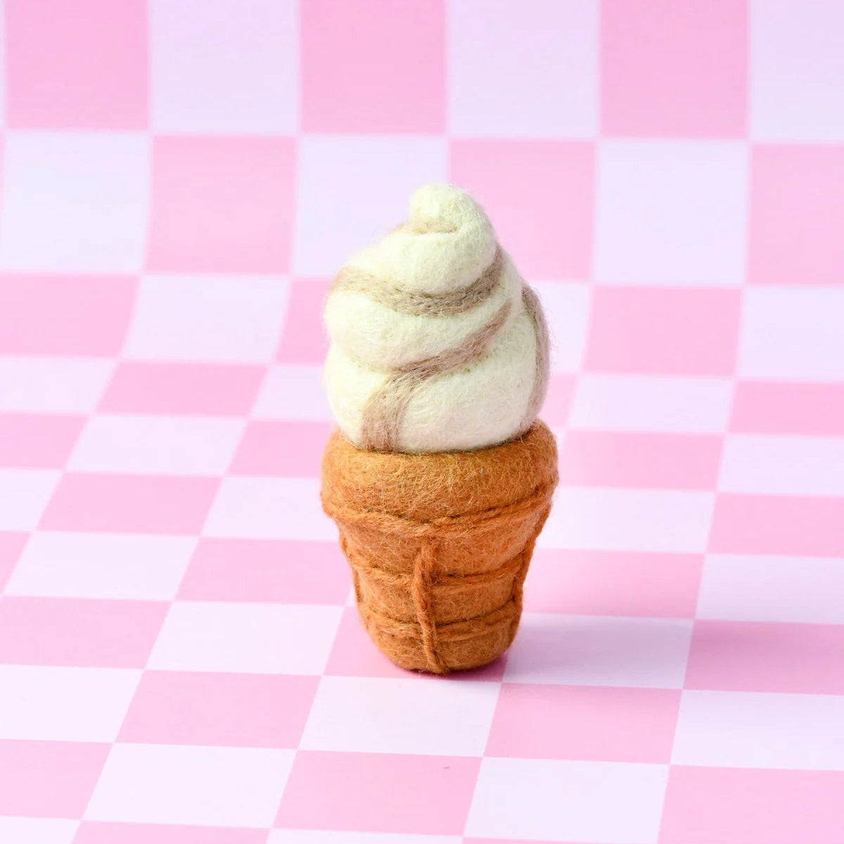 Felt Vanilla Soft Serve Ice Cream