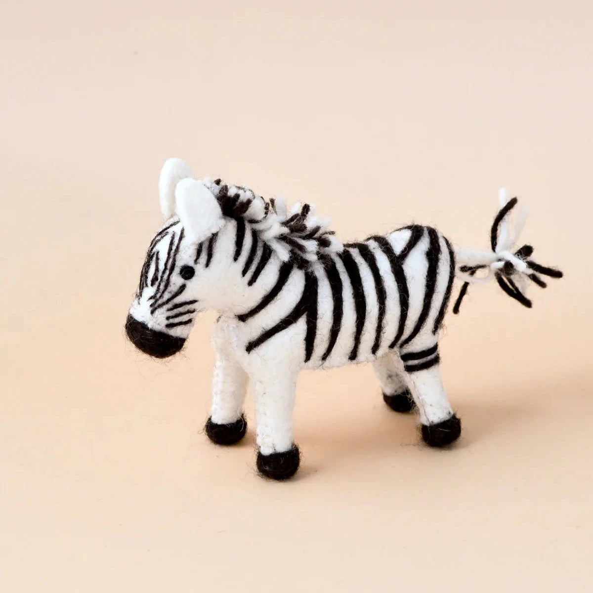 Felt Zebra