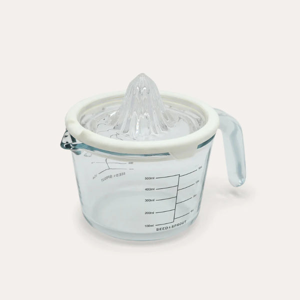 Seed & Sprout Glass & Silicon Juicer