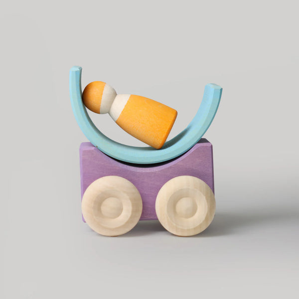 Grimm's Stacking Car Purple