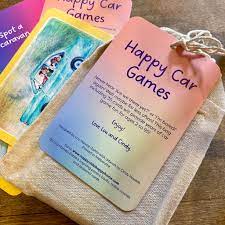 Happy Car Game Cards by Lou Harvey-Zahra