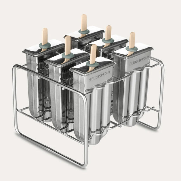 Seed & Sprout Stainless Steel Icy-pole Moulds
