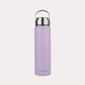 Seed & Sprout Stainless Steel Drink Bottle 650ml-Plum