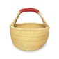 Round Large Basket Natural