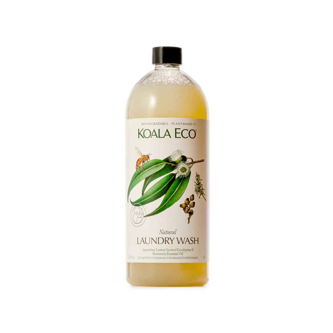 Koala Eco Laundry Wash -Eucalyptus & Rosemary Essential Oil 1L
