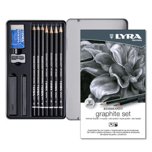 Lyra Rembrandt Graphite 11 Pencils in Tin