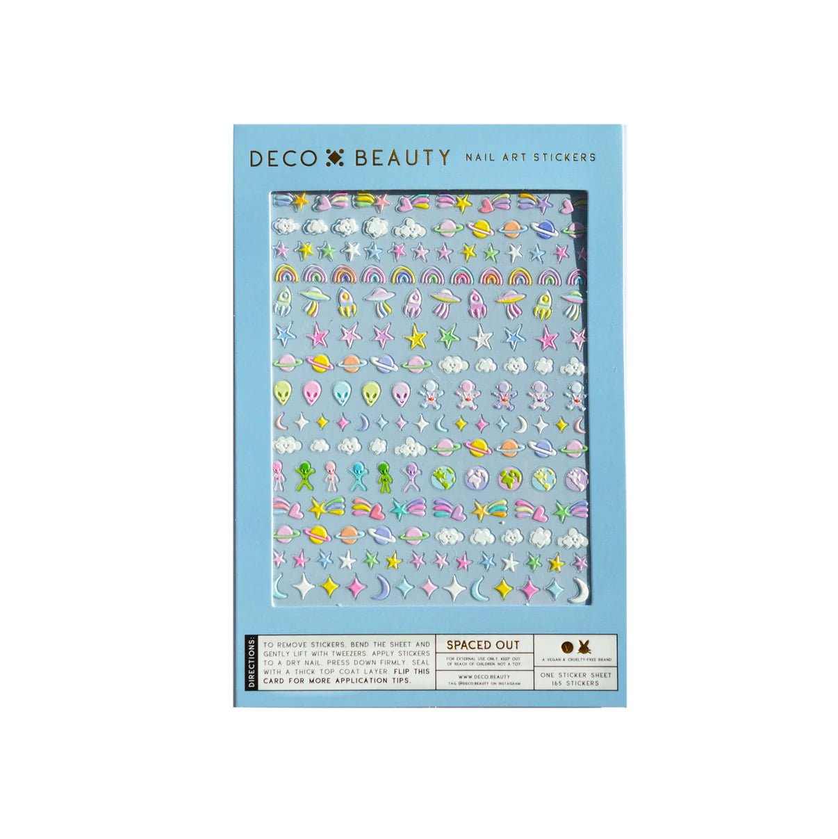 Deco Beauty Nail Stickers-Spaced Out