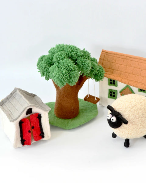 Shaun The Sheep- Farmhouse For Mossy Bottom Farm Mat