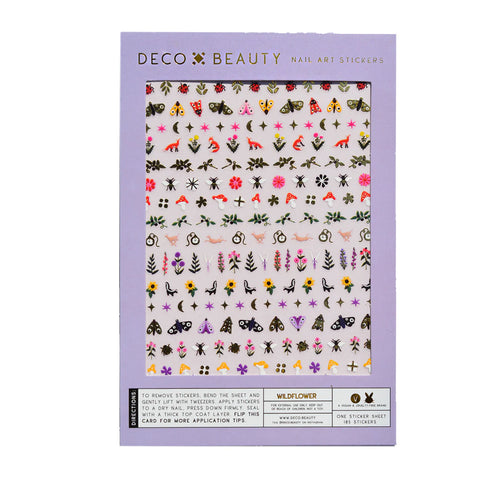 Deco Beauty Nail Stickers-Wildflower
