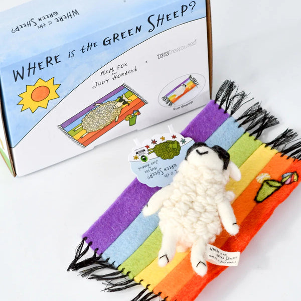 Felt Where is the Green Sheep -Sun Sheep