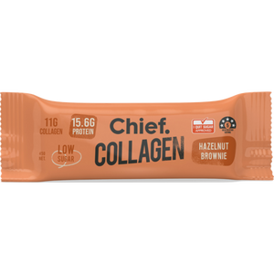 Chief Collagen Hazelnut Brownie Protein Bar