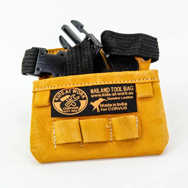 Kids at Work Leather Tool Belt-Mini