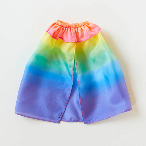 Sarah's Silks DOLL Cape Rainbow