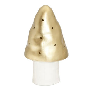 Toad Stool Lamp Small Gold