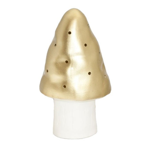 Toad Stool Lamp Small Gold