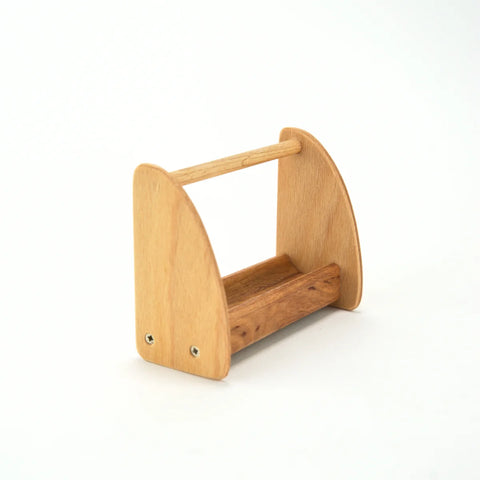 Drei Blatter Wooden Feeding Trough