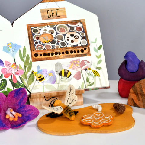 Felt Honey Bee Life Cycle
