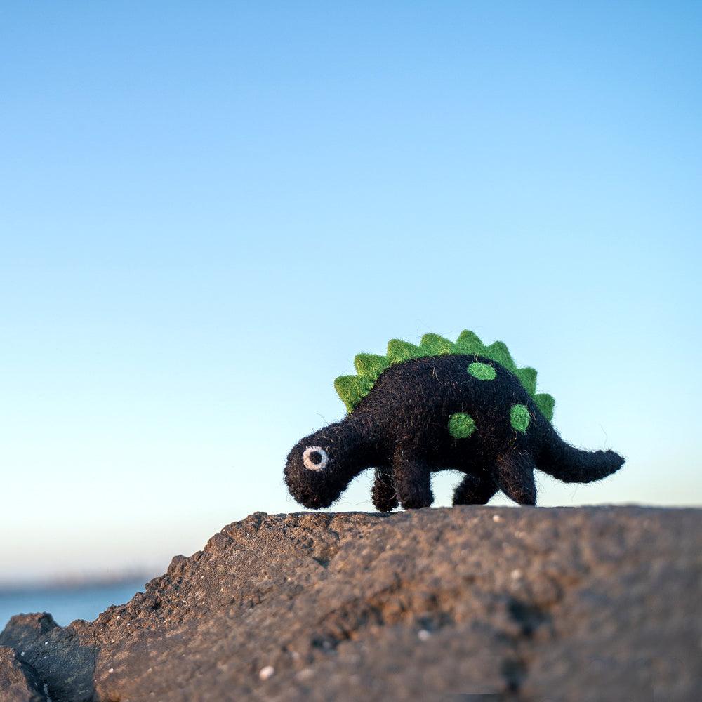 Felt Green Spikes Dinosaur