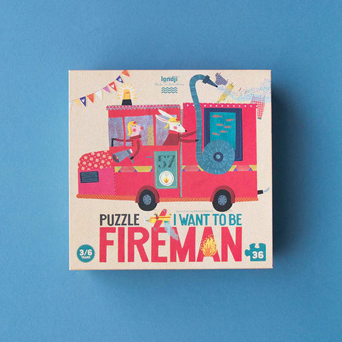 Londji Puzzle I Want To Be A Fire Fighter