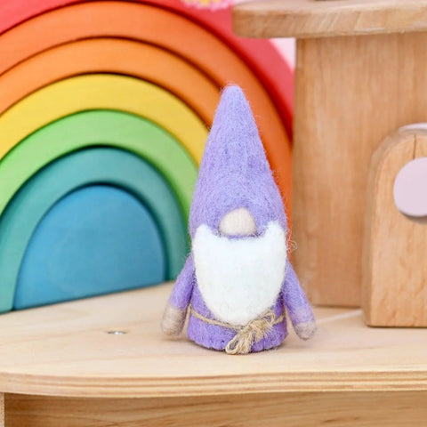 Felt Purple Gnome