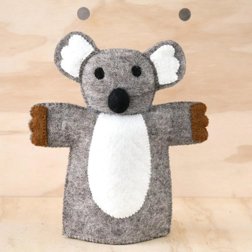 Felt Koala Hand Puppet
