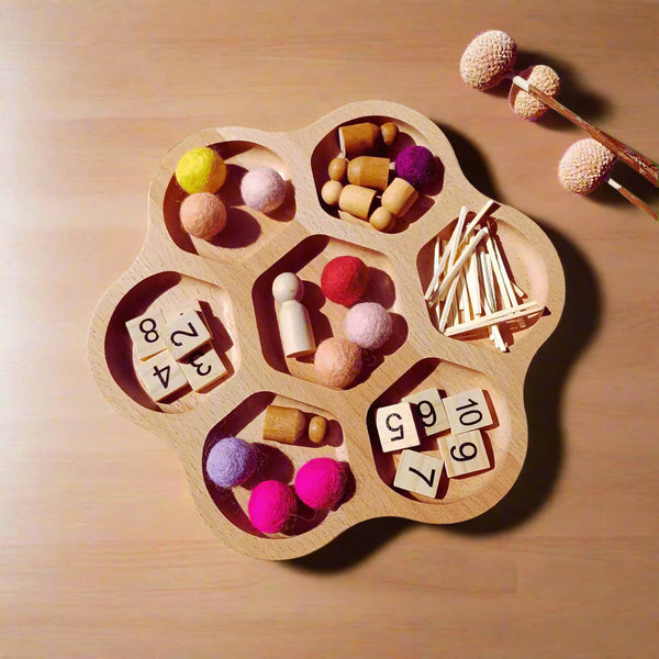 Wattle & Clay Flower Activity Tray